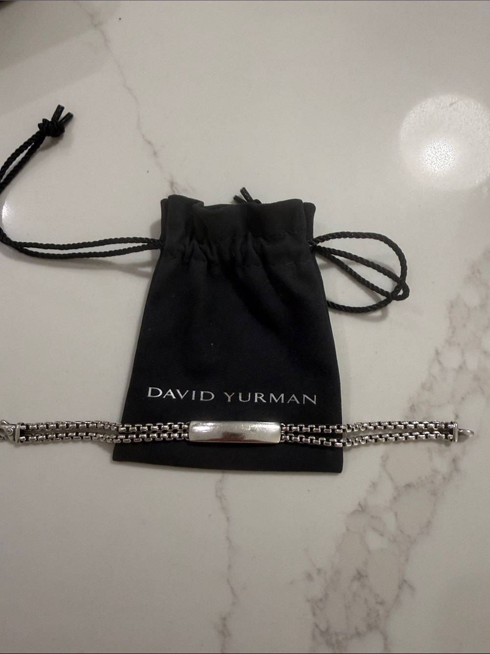 David Yurman ID bracelet - 7.5”
